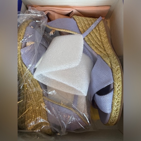 Stuart Weitzman Mirela Espadrille Sandal- Sz 9 - Picture 9 of 11